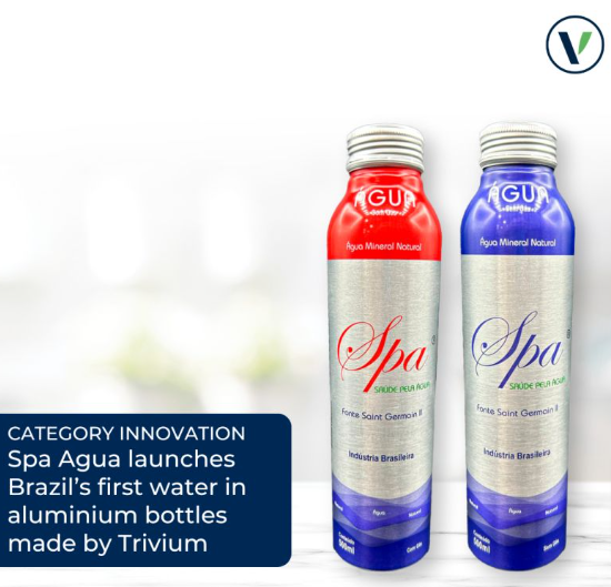 Introducing Spa Agua - Brazils First Water Bottled in Aluminium Packaging