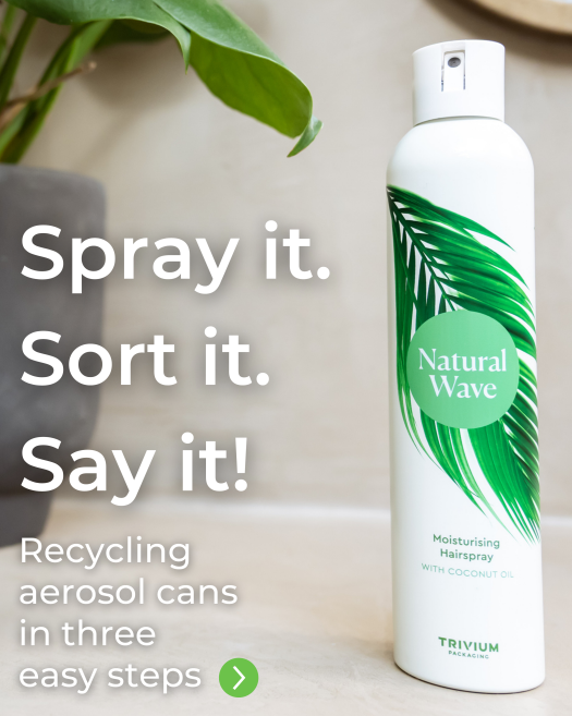 Spray it. Sort it. Say it! Recycling Aerosol Cans in Three Steps!
